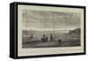 The New Railway Bridge over the Severn, at Lydney, Gloucestershire-null-Framed Stretched Canvas