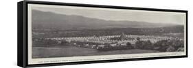 The New Railway from Rangoon to Mandalay-null-Framed Stretched Canvas