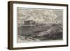 The New Railway Steam-Boat Docks, Barrow-In-Furness, North Lancashire-null-Framed Giclee Print