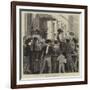 The New Regime in Spain, Scene Outside the Cortes, 10 February, 4 Pm-Joseph Nash-Framed Giclee Print