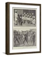 The New Regiments for Service in Burmah-null-Framed Giclee Print