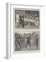 The New Regiments for Service in Burmah-null-Framed Giclee Print