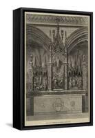 The New Reredos in Exeter Cathedral-Frank Watkins-Framed Stretched Canvas