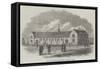 The New Rifle Volunteer Barracks, Hull-null-Framed Stretched Canvas