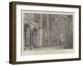 The New Roman Catholic Cathedral at Westminster-Henry William Brewer-Framed Giclee Print