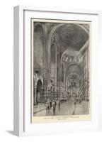 The New Roman Catholic Cathedral at Westminster-Henry William Brewer-Framed Giclee Print