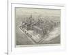 The New Royal Infirmary, Liverpool, Opened by the Duke of Clarence, 29 October-null-Framed Giclee Print