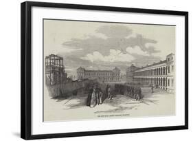 The New Royal Marine Barracks, Woolwich-null-Framed Giclee Print