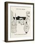 The New Safety Street for Learners-William Heath Robinson-Framed Art Print