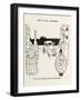 The New Safety Street for Learners-William Heath Robinson-Framed Art Print