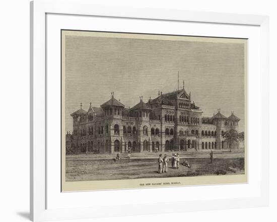 The New Sailors' Home, Bombay-null-Framed Giclee Print