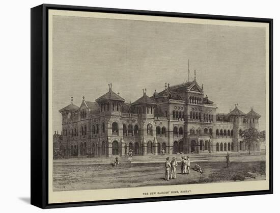The New Sailors' Home, Bombay-null-Framed Stretched Canvas