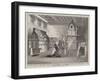 The New Saloon in the British Museum for the Exhibition of the Tombs-null-Framed Giclee Print