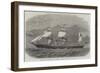 The New Screw Steam-Ship Cuba, of the Cunard Liverpool and New York Line-Edwin Weedon-Framed Giclee Print