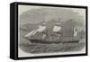 The New Screw Steam-Ship Cuba, of the Cunard Liverpool and New York Line-Edwin Weedon-Framed Stretched Canvas