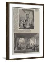 The New Sculpture Gallery at the Royal Academy-null-Framed Giclee Print