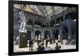 The New Sculpture Pavilion at the Palais De L'Industrie, 1892-Henri Meyer-Framed Giclee Print