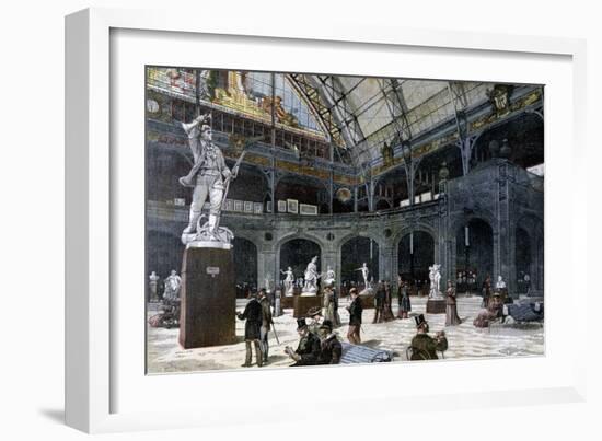 The New Sculpture Pavilion at the Palais De L'Industrie, 1892-Henri Meyer-Framed Giclee Print