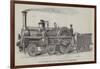 The New Seventy Miles an Hour Locomotive on the North-Western Railway-null-Framed Giclee Print