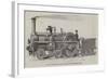 The New Seventy Miles an Hour Locomotive on the North-Western Railway-null-Framed Giclee Print