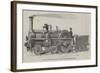 The New Seventy Miles an Hour Locomotive on the North-Western Railway-null-Framed Giclee Print