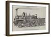 The New Seventy Miles an Hour Locomotive on the North-Western Railway-null-Framed Giclee Print