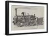 The New Seventy Miles an Hour Locomotive on the North-Western Railway-null-Framed Giclee Print