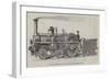 The New Seventy Miles an Hour Locomotive on the North-Western Railway-null-Framed Giclee Print