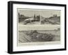 The New Ship Canal Between the Baltic and the German Ocean-null-Framed Giclee Print