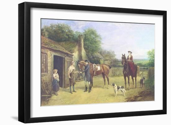 The New Shoe-Heywood Hardy-Framed Giclee Print