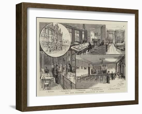 The New Soldiers' Institute at York-null-Framed Giclee Print