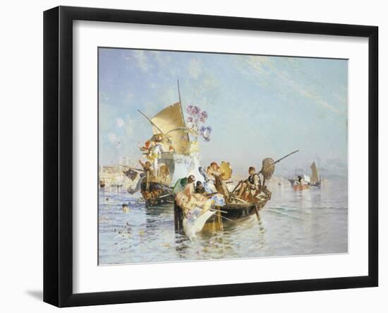 The New Song with Words and Music, 1885-Edoardo Dalbono-Framed Giclee Print