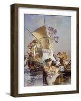 The New Song with Words and Music-Edoardo Perotti-Framed Giclee Print