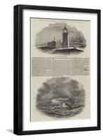 The New South Foreland Lighthouse-null-Framed Giclee Print