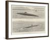 The New Spanish Submarine Torpedo-Vessel, El Peral, at Cadiz-null-Framed Giclee Print