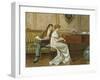 The New Spinet-George Goodwin Kilburne-Framed Giclee Print