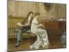 The New Spinet-George Goodwin Kilburne-Mounted Giclee Print