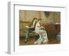 The New Spinet-George Goodwin Kilburne-Framed Giclee Print