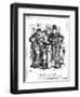 The New Stamp Duty, 1880-John Tenniel-Framed Giclee Print