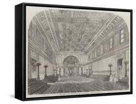 The New State Ball-Room at Buckingham Palace-null-Framed Stretched Canvas