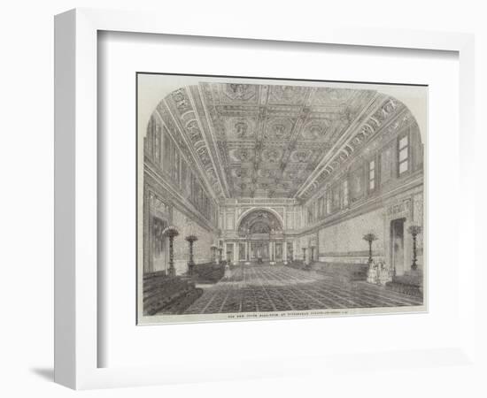 The New State Ball-Room at Buckingham Palace-null-Framed Giclee Print