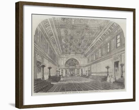 The New State Ball-Room at Buckingham Palace-null-Framed Giclee Print