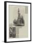 The New Statue of Dante at Florence-null-Framed Giclee Print