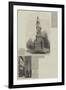 The New Statue of Dante at Florence-null-Framed Giclee Print