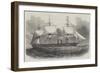 The New Steam-Frigate Mersey, 40 Guns-Edwin Weedon-Framed Giclee Print