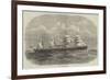 The New Steam-Ship Egypt-Edwin Weedon-Framed Giclee Print