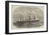 The New Steam-Ship Egypt-Edwin Weedon-Framed Giclee Print