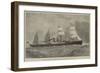 The New Steam-Ship Orient, of the Orient Steam Navigation Company's Line, for Australia-null-Framed Giclee Print