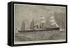 The New Steam-Ship Orient, of the Orient Steam Navigation Company's Line, for Australia-null-Framed Stretched Canvas