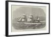 The New Steam-Ship Othello for the Suez Canal Route to India-null-Framed Giclee Print